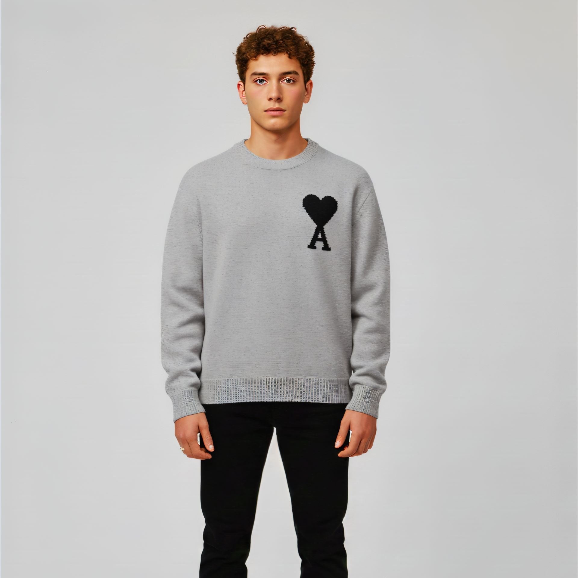 A - HEART SWEATER