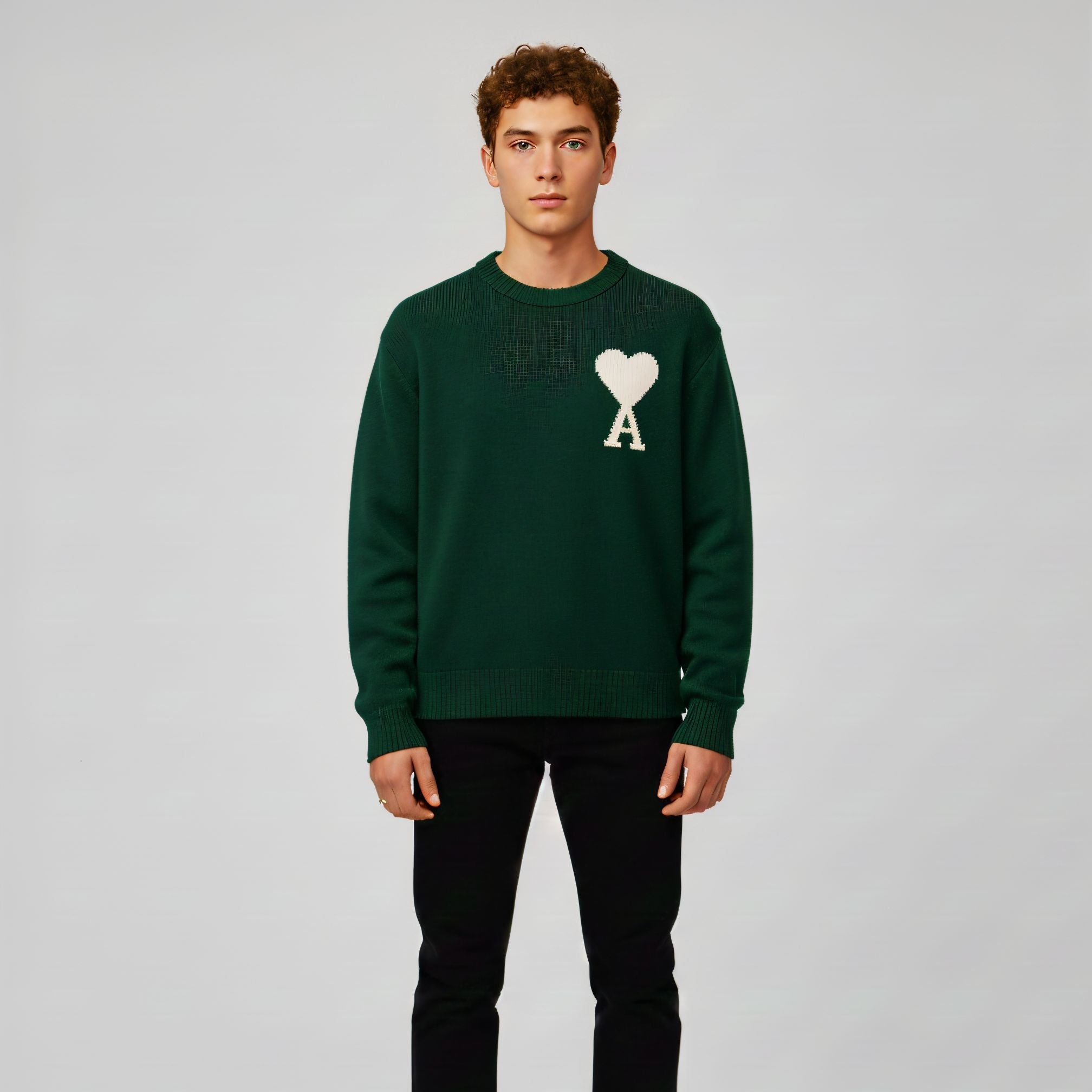 A - HEART SWEATER