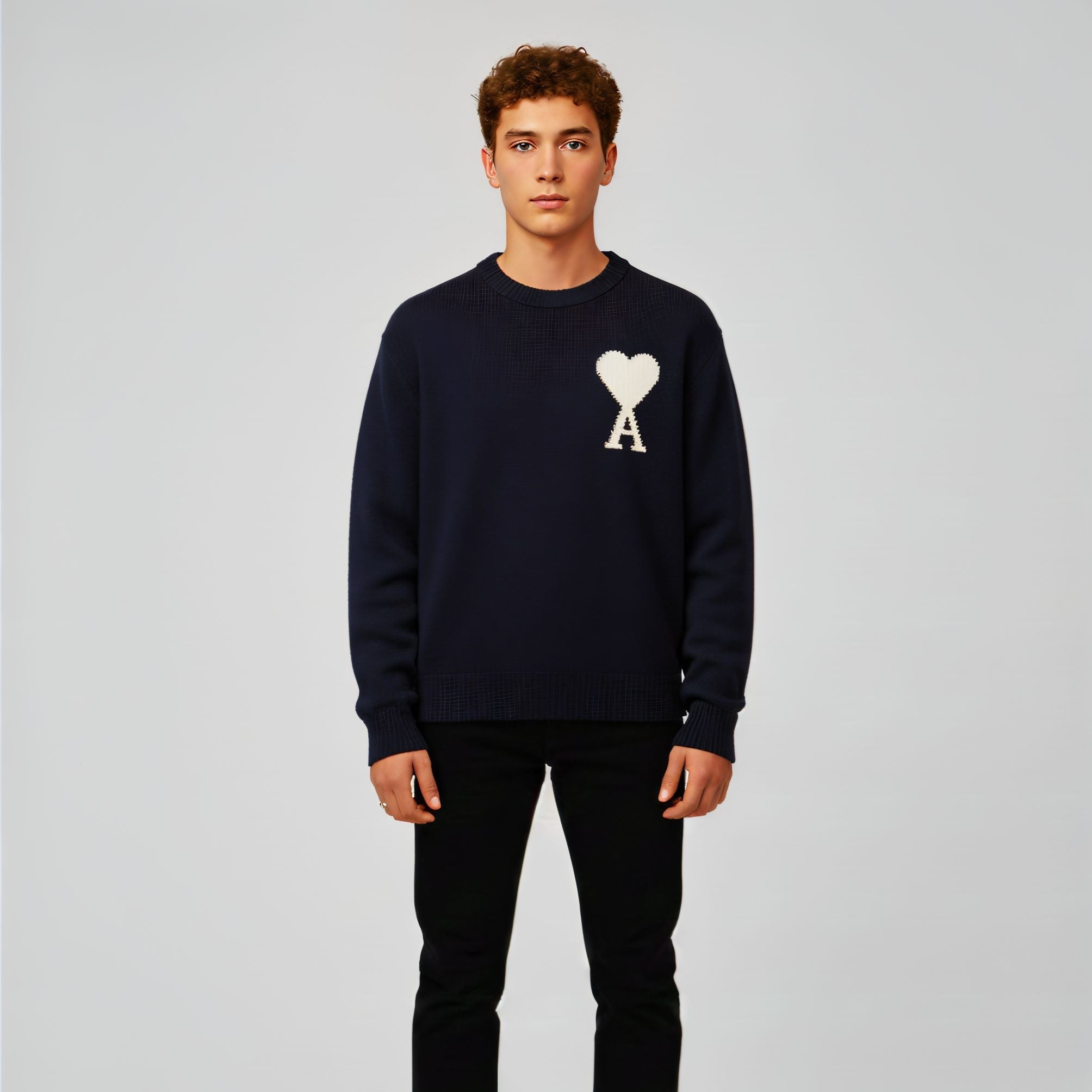 A - HEART SWEATER
