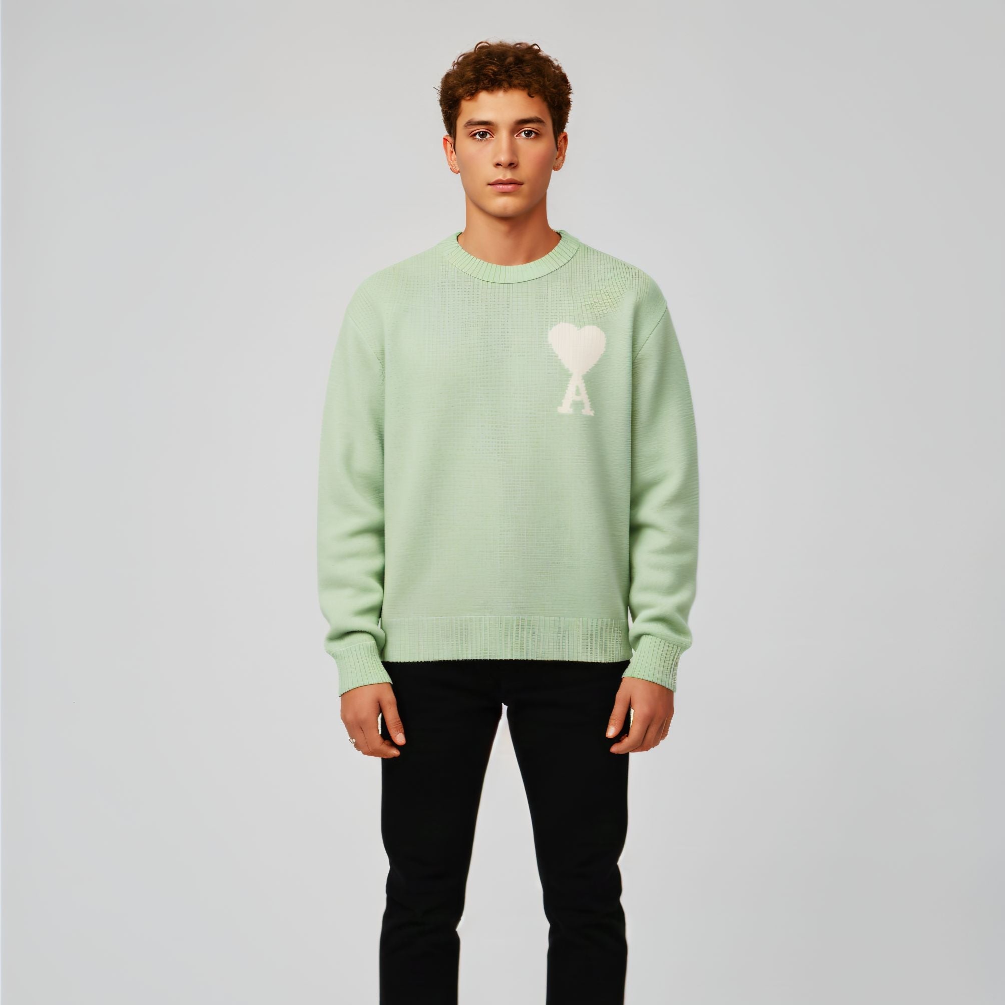 A - HEART SWEATER