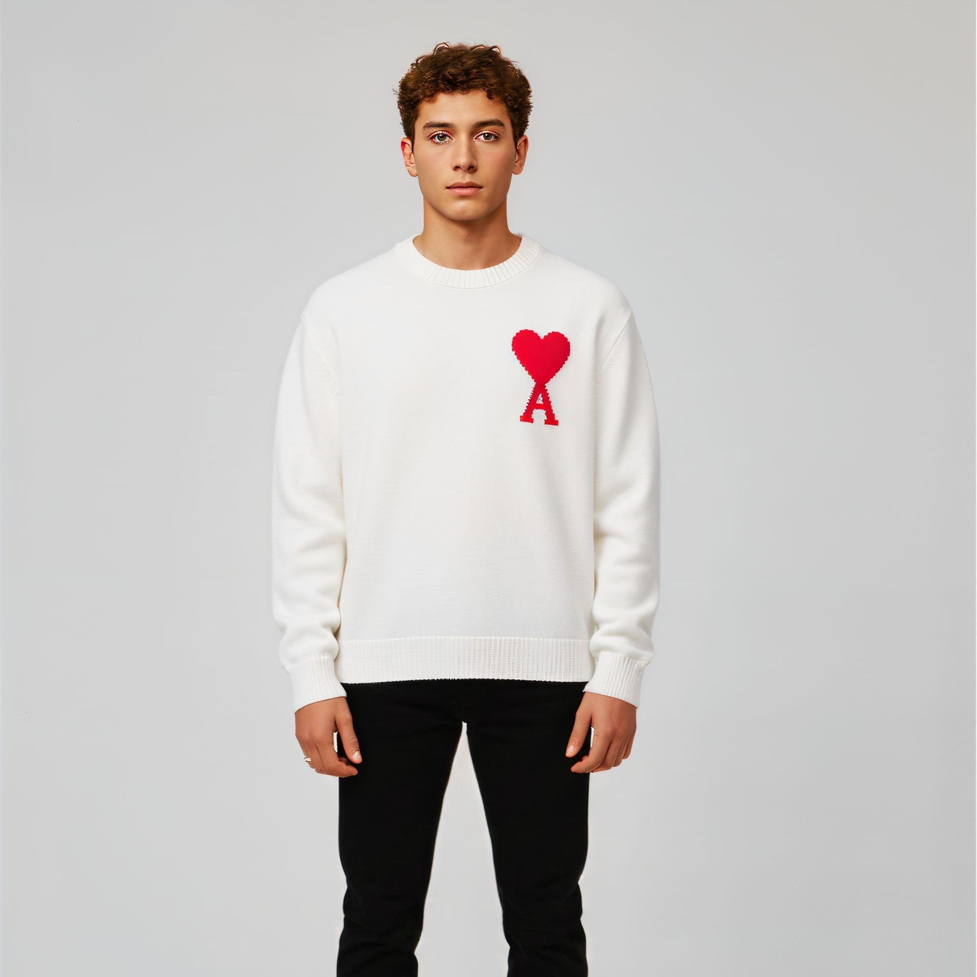 A - HEART SWEATER