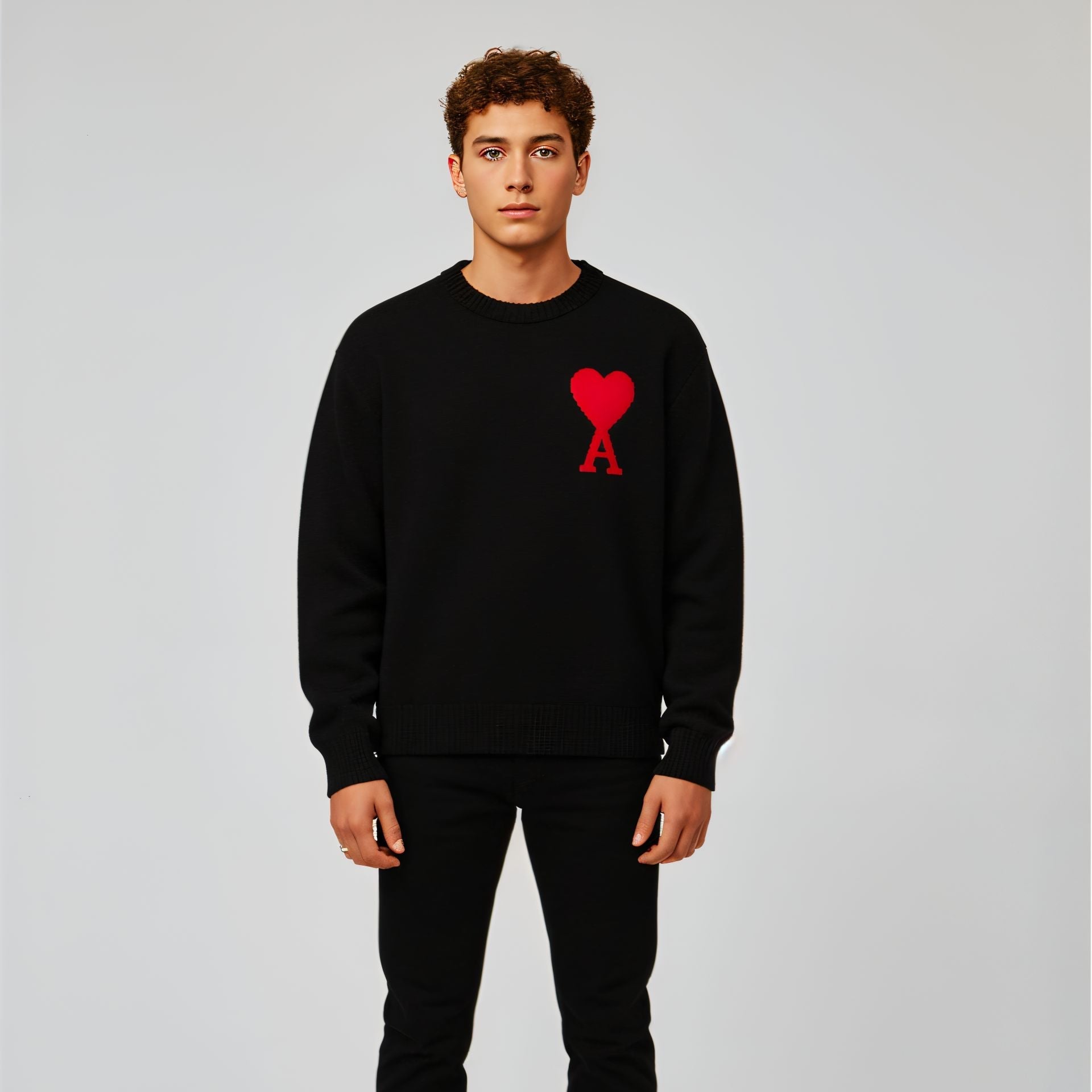 A - HEART SWEATER